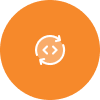 Recovery and continuity icon