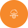 Cloud and infrastructure icon