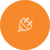 Electrical, hardware and embedded icon
